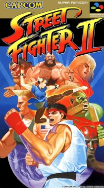 Street Fighter II (Japan) box cover front